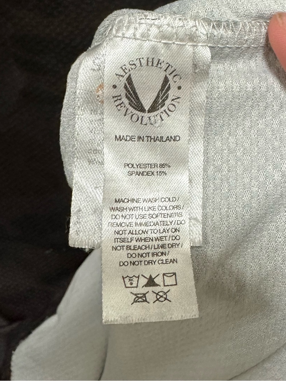 ASRV Men’s Short-Sleeve Camo Performance Tee Black Burgundy see pics for flaws - Picture 12 of 13